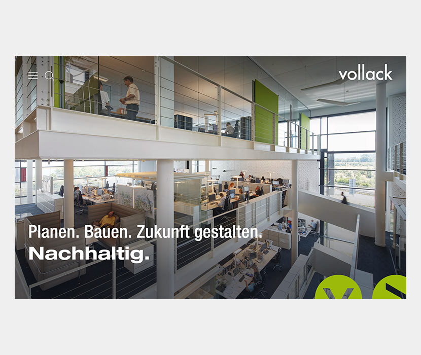 Neu aufgebaut: Relaunch für Vollack